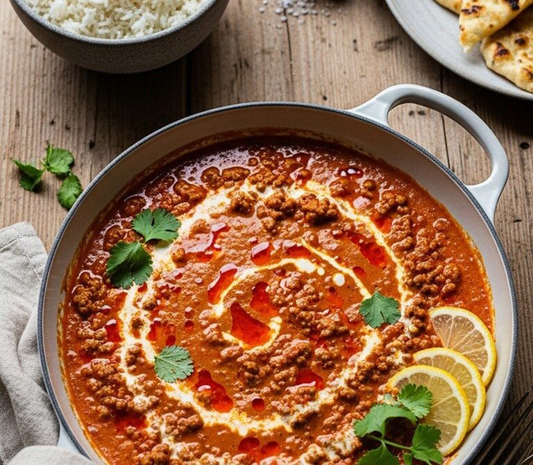 Creamy Skillet Beef Tikka Masala