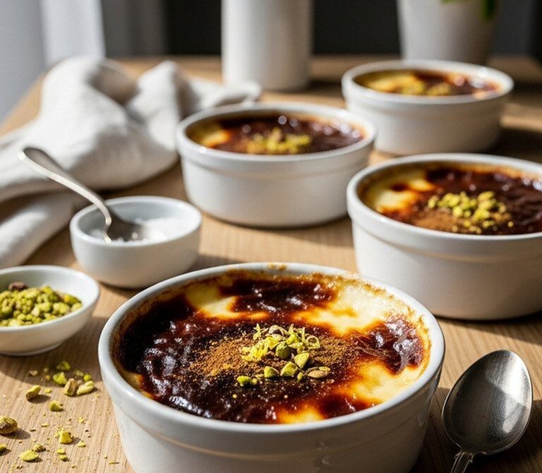 Creamy Turkish Oven-Browned Rice Pudding (Sütlaç)
