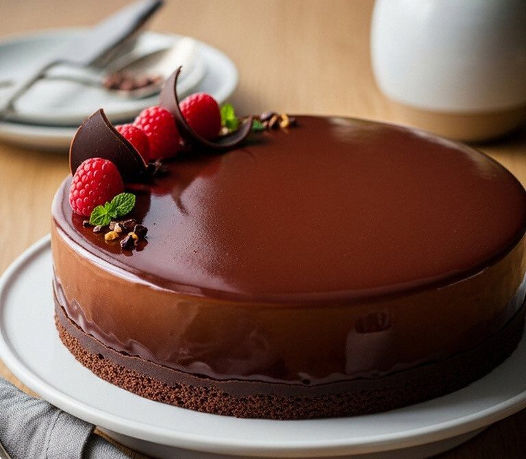 Delice Au Chocolat: Airy Chocolate Mousse Cake