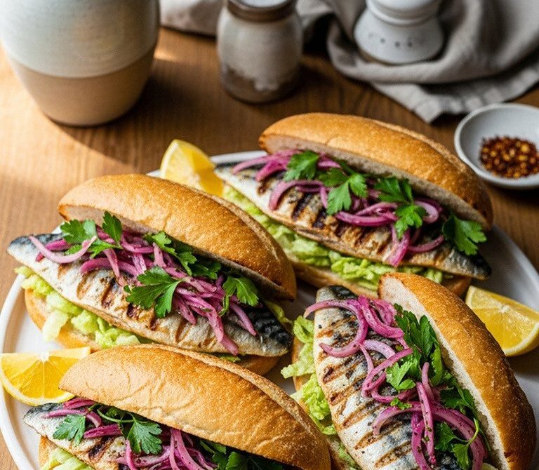 Istanbul Balık Ekmek Grilled Fish Sandwich
