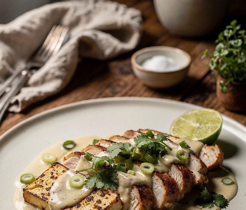 Lemongrass Coconut Pan Sauce for Chicken or Tofu