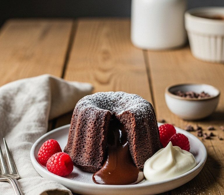 Moelleux au Chocolat: Individual Molten Chocolate Cakes