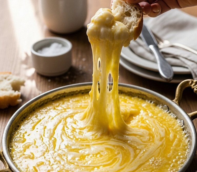 Molten Kuymak Turkish Black Sea Cheese Dip