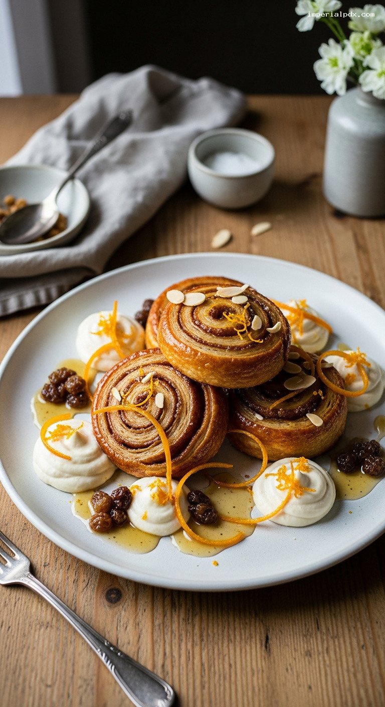 Pain aux raisins revisité (Deconstructed Raisin–Pastry Cream Dessert ...