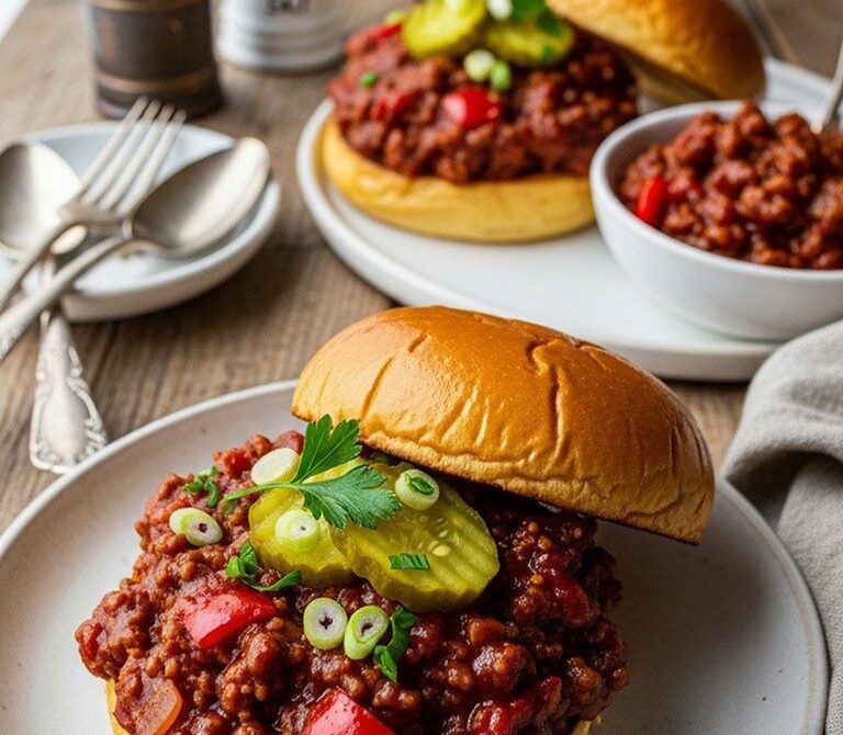 Sweet and Tangy Sloppy Joes With a Nostalgic Twist