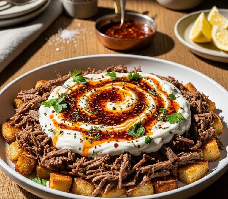 Tirit: Anatolian Bread Soak with Yogurt and Butter