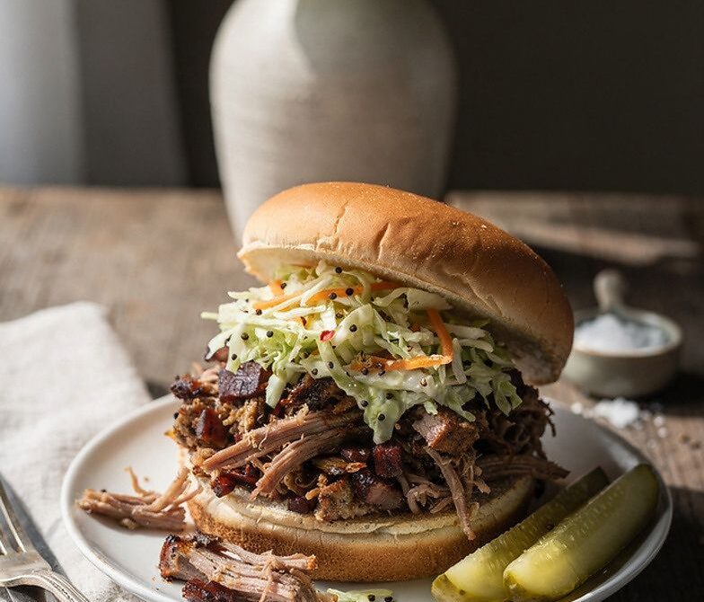 Whole Hog Carolina Chopped BBQ With Vinegar Pepper Sauce