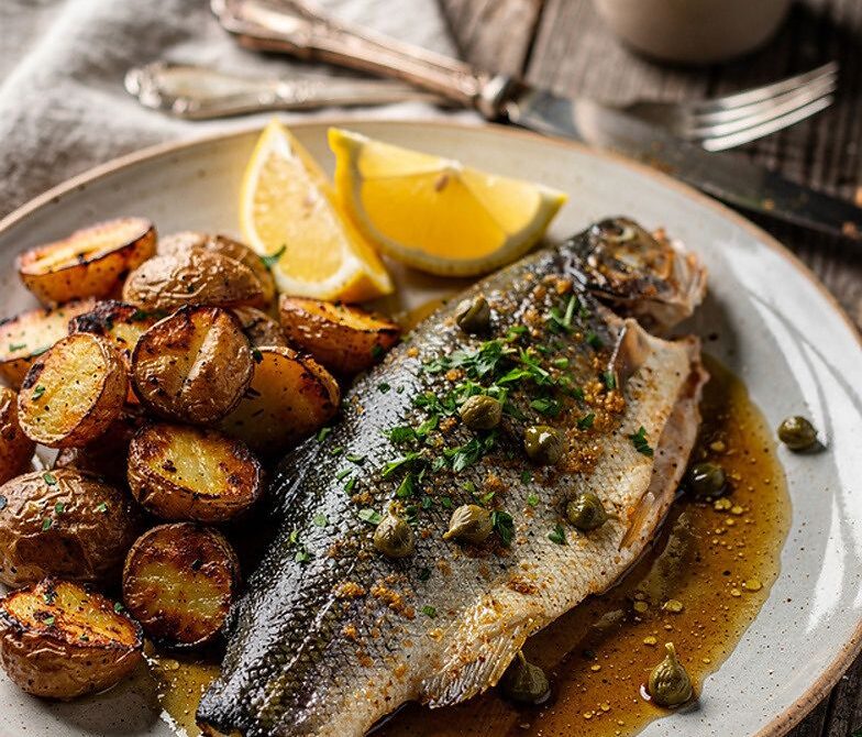 Pan-Seared Trout With Brown Butter and Lemon
