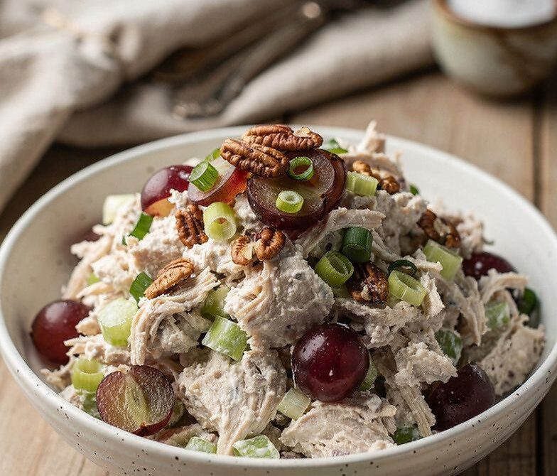 Classic Chicken Salad With Grapes and Toasted Nuts