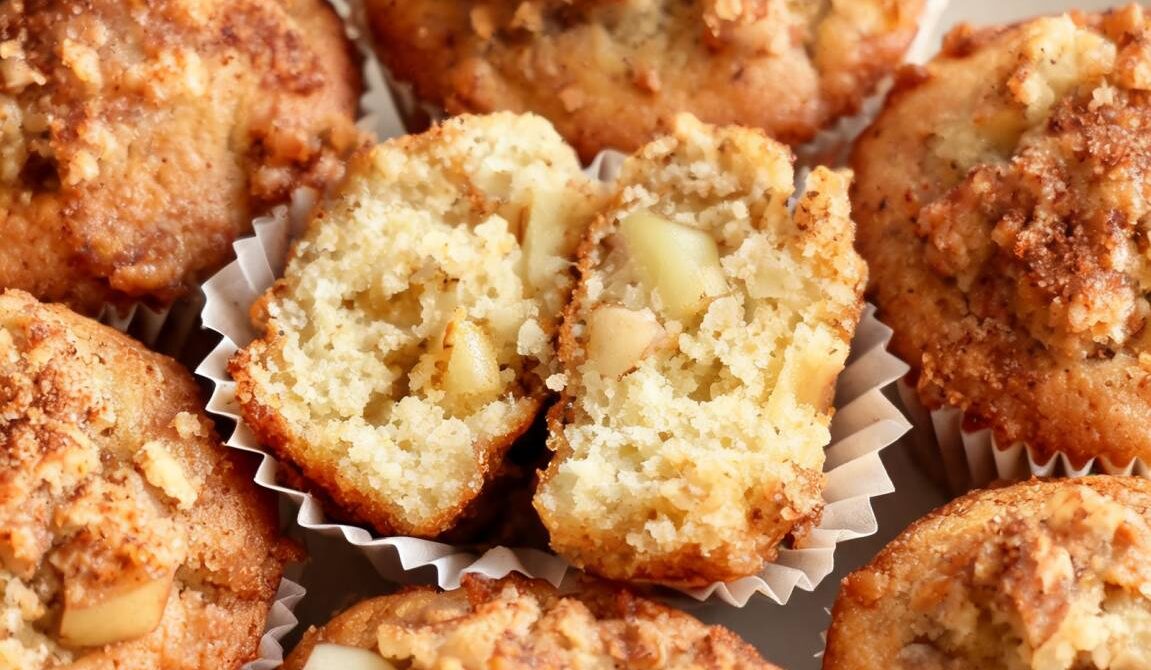 Apple Cinnamon Crumb Muffins