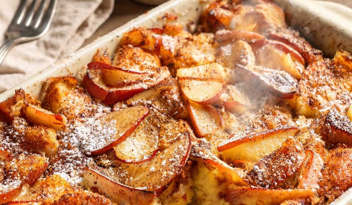 Apple Cinnamon French Toast Bake