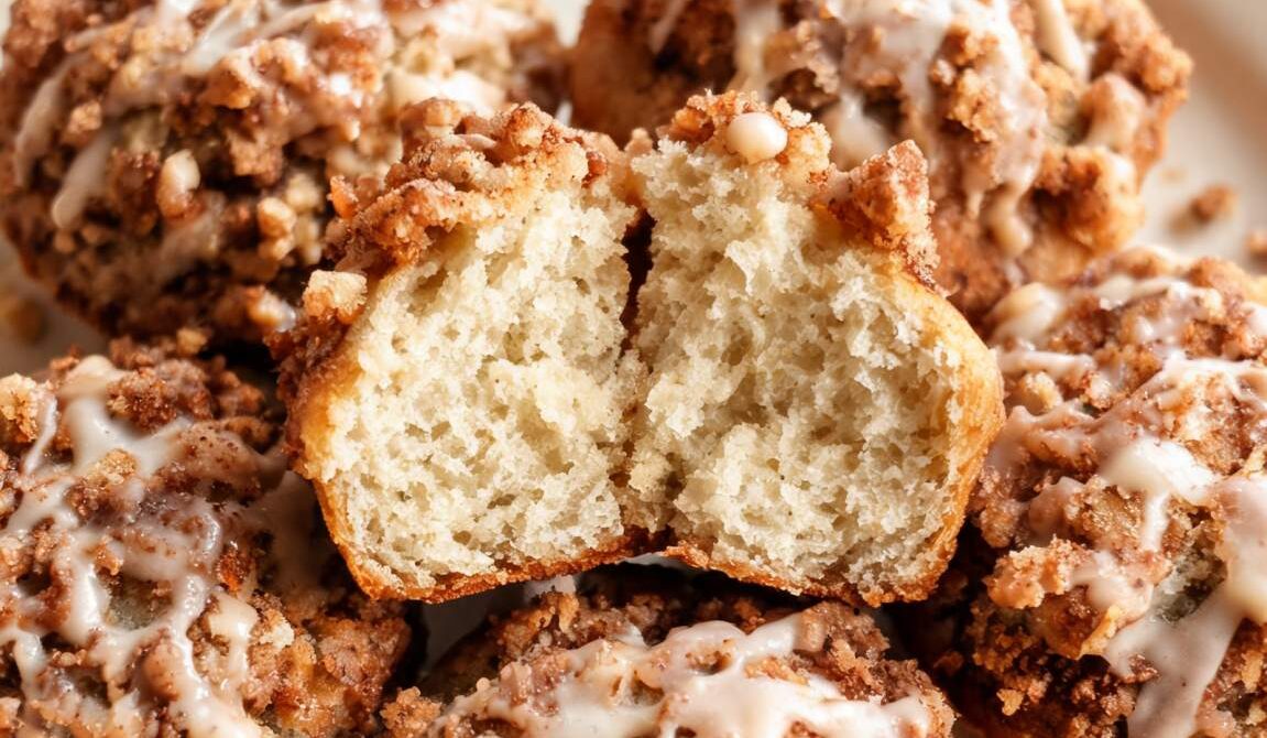 Coffee Cake Muffins With Streusel Crumble
