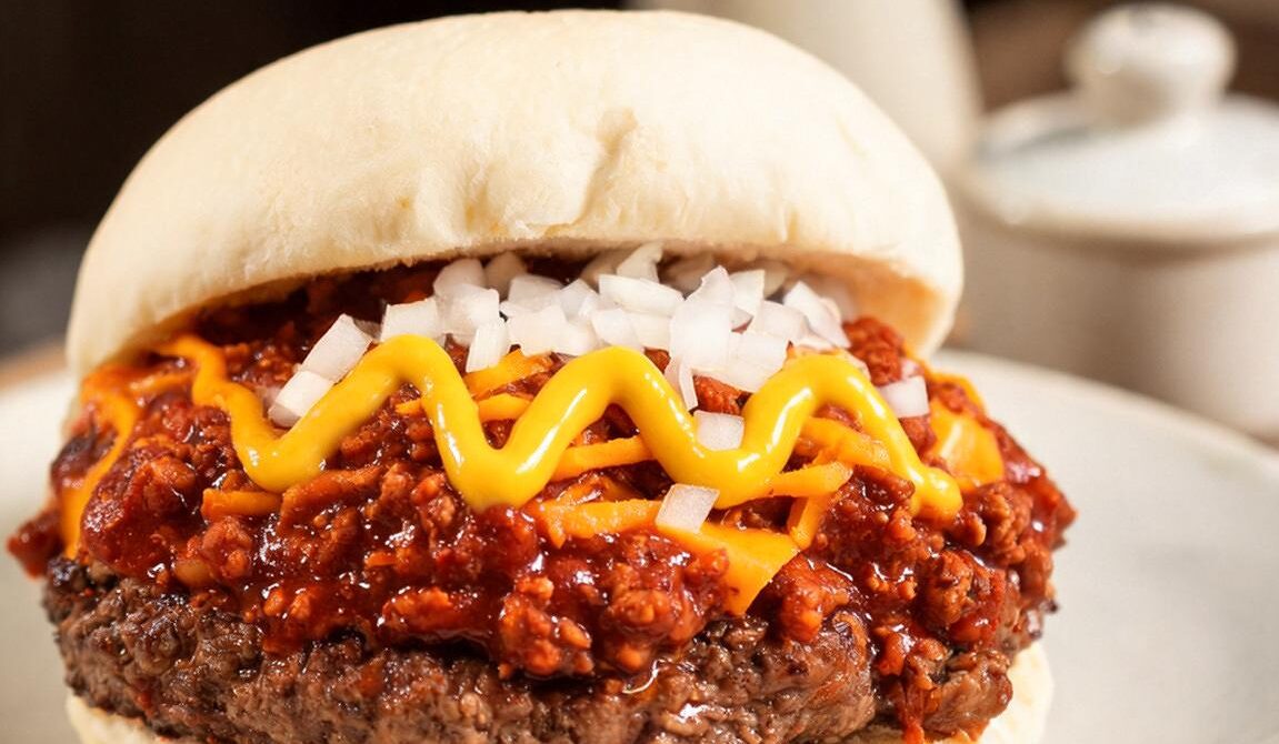 Coney Island Chili Dog Burger