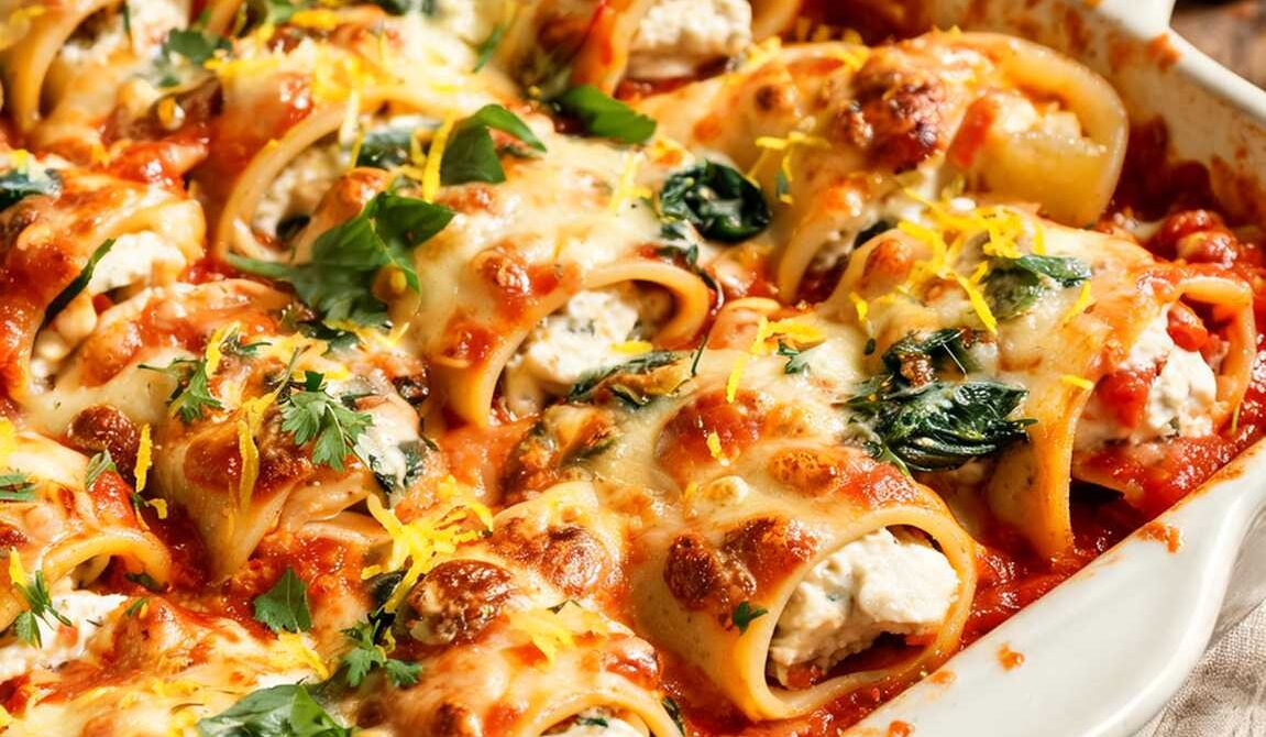 Ricotta and Herb Stuffed Shells