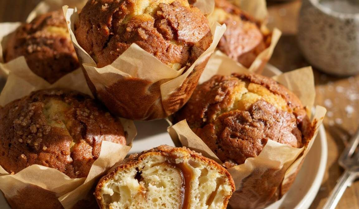 Bakery-Style Brown Sugar Cinnamon Muffins