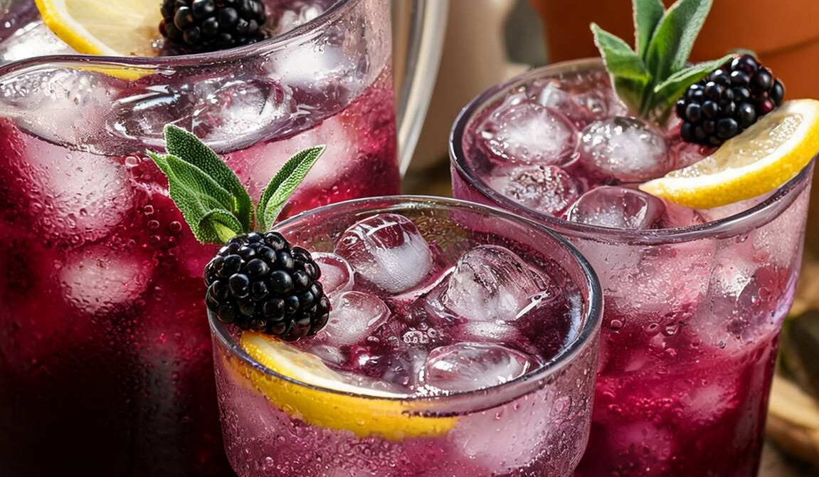 Blackberry Sage Lemonade