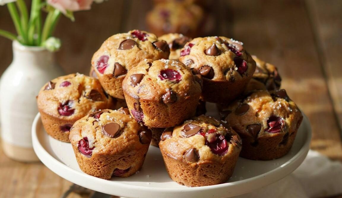 Cherry Chocolate Chip Muffins