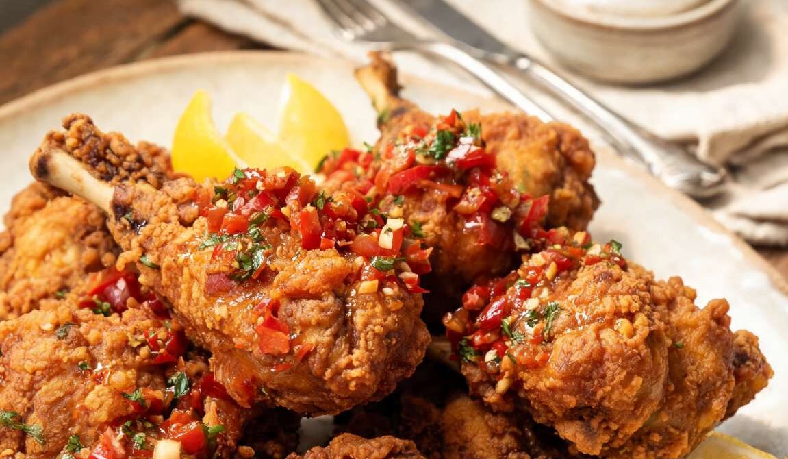 Cherry Pepper Fried Chicken