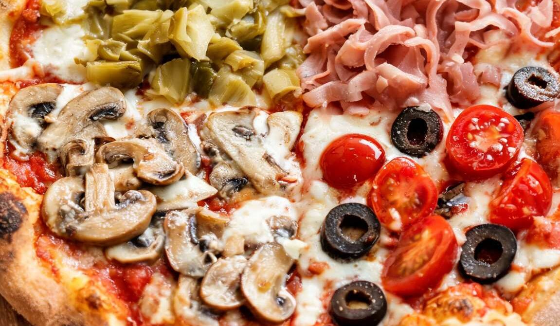Classic Quattro Stagioni Four Seasons Pizza