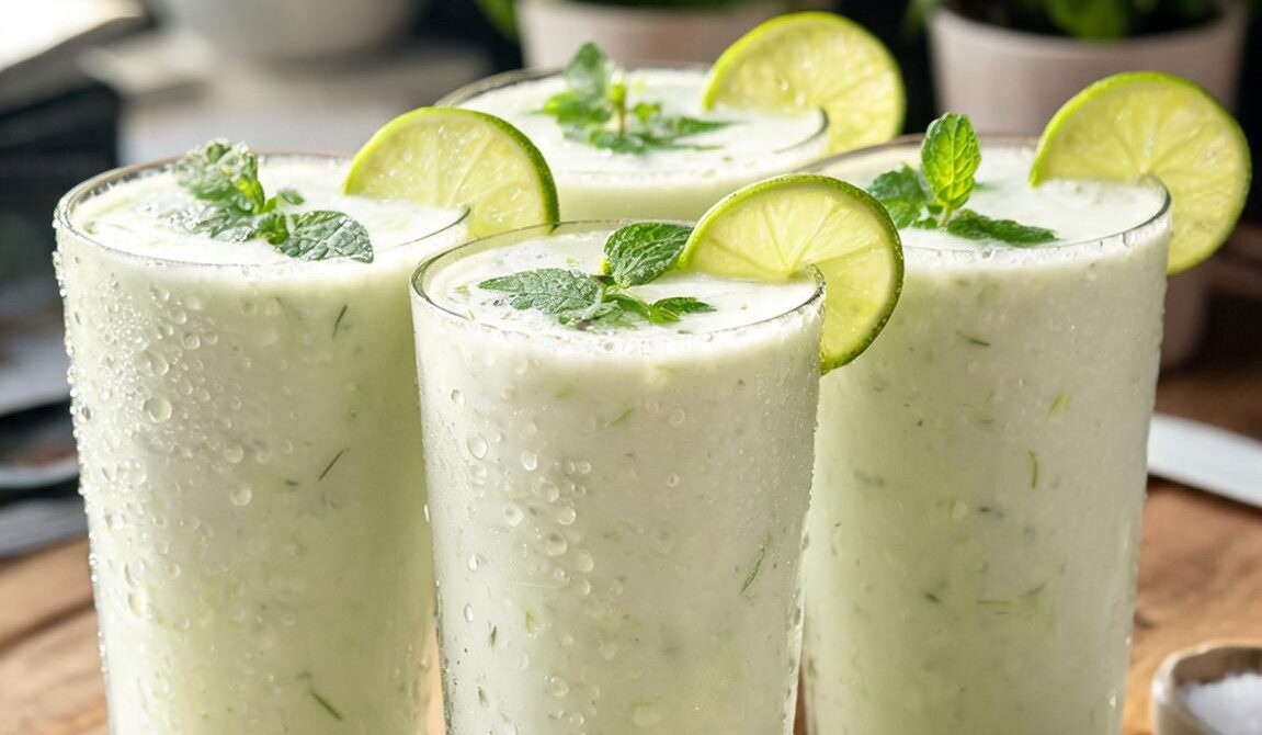 Creamy Soursop Lime Cooler