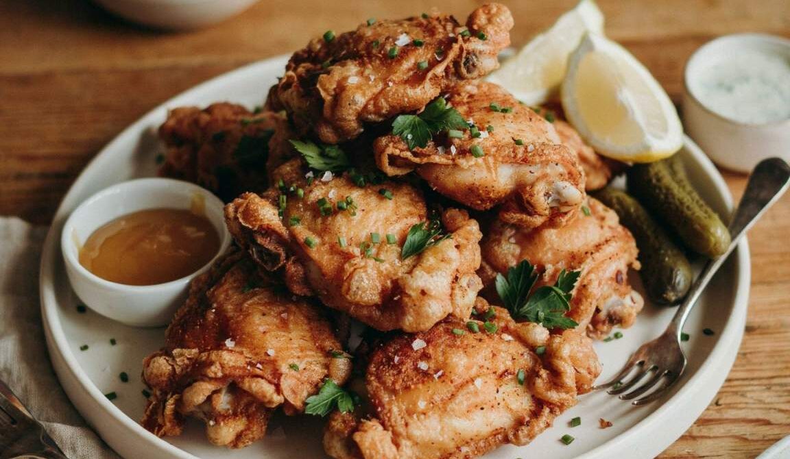 Crispy Beer-Battered Fried Chicken