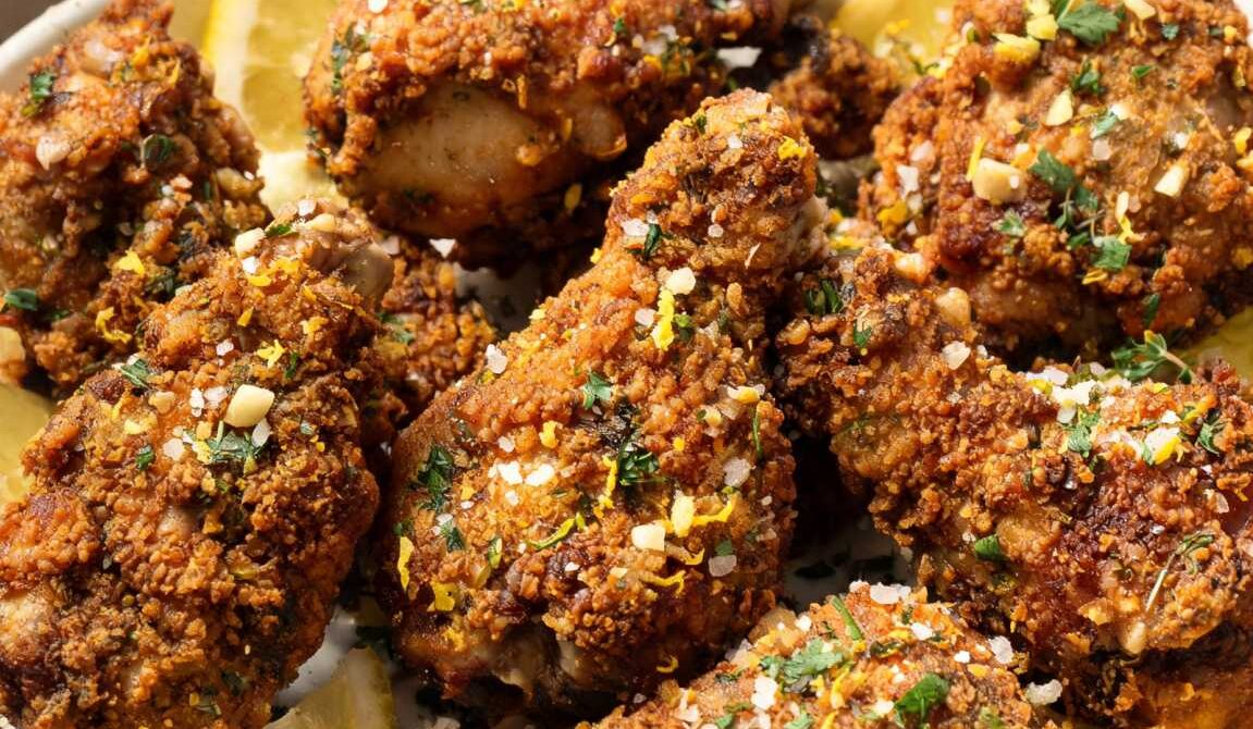 Crispy Chicken With Herb Breadcrumbs