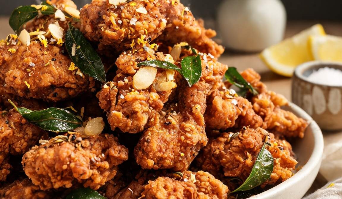 Crispy Curry Leaf Fried Chicken