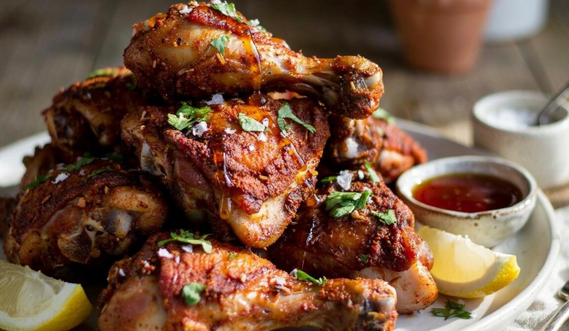Crispy Harissa Fried Chicken With Smoky Heat