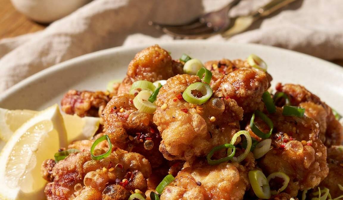 Crispy Japanese Karaage Fried Chicken