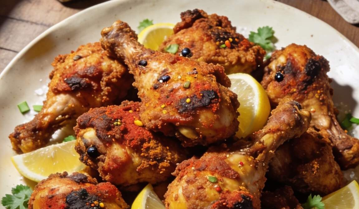 Crispy Moroccan-Spiced Fried Chicken Recipe