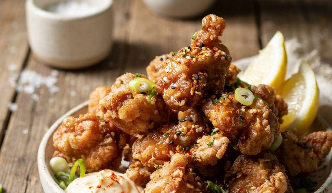 Crispy Shichimi Togarashi Fried Chicken
