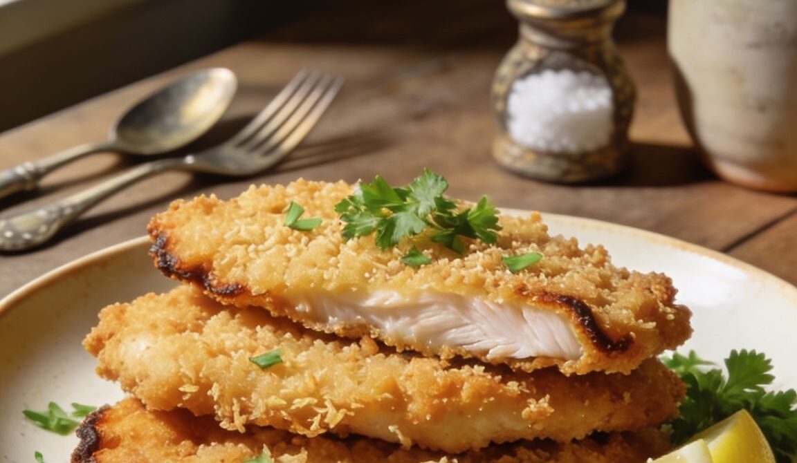 Easy Panko-Crusted Fried Chicken Cutlets