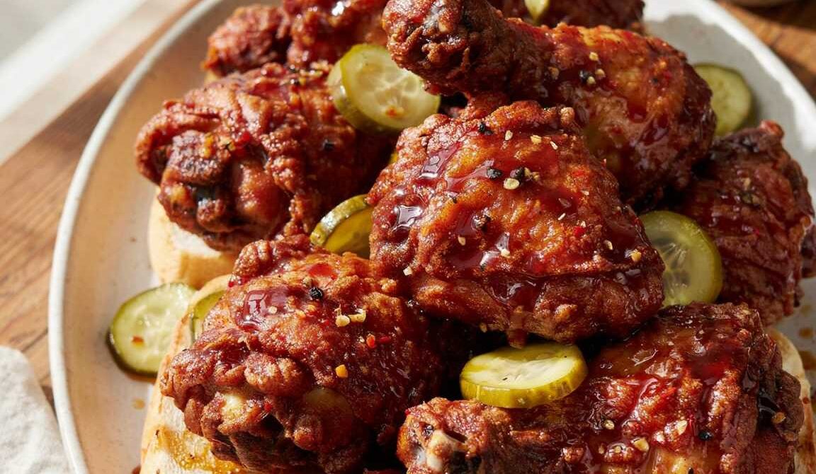 Extra-Crispy Nashville Hot Chicken With Pickles