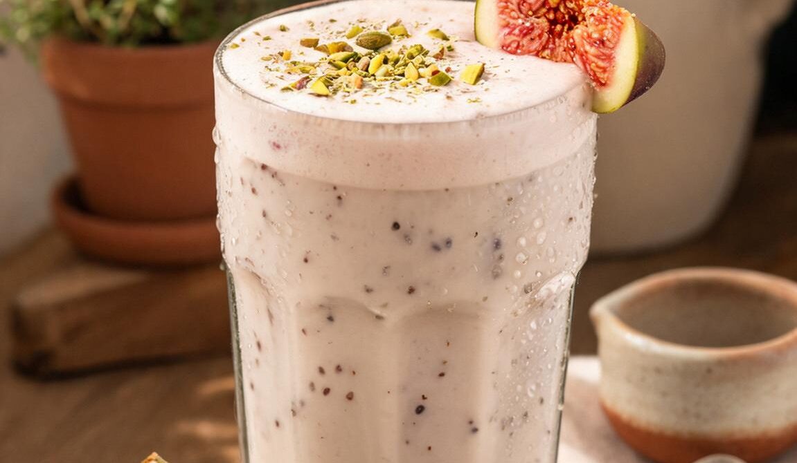 Fig Vanilla Milk Cooler