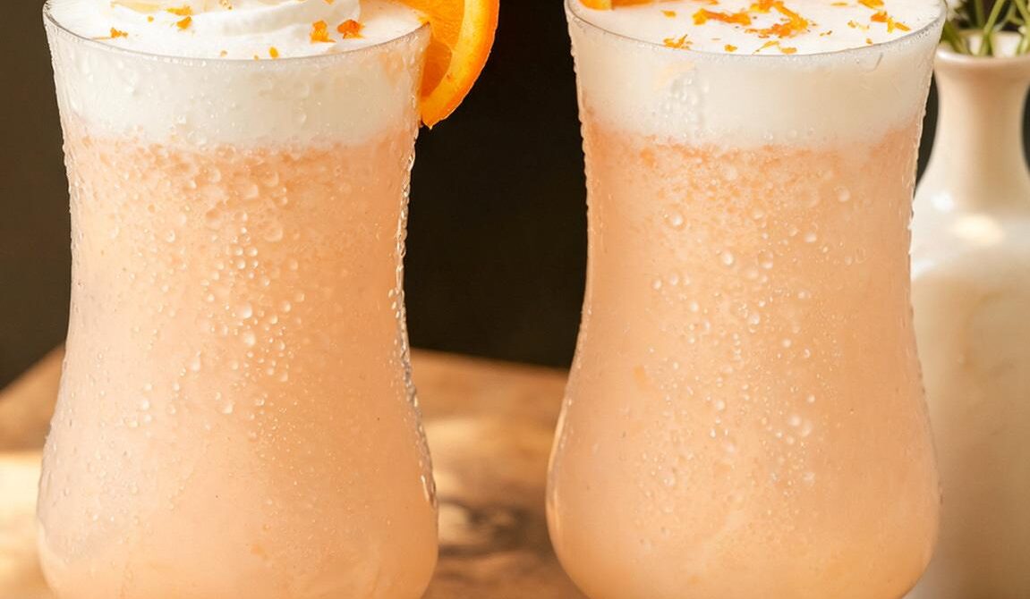 Fresh Orange Vanilla Cream Cooler