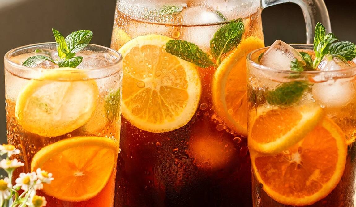 Honey Citrus Black Tea Cooler