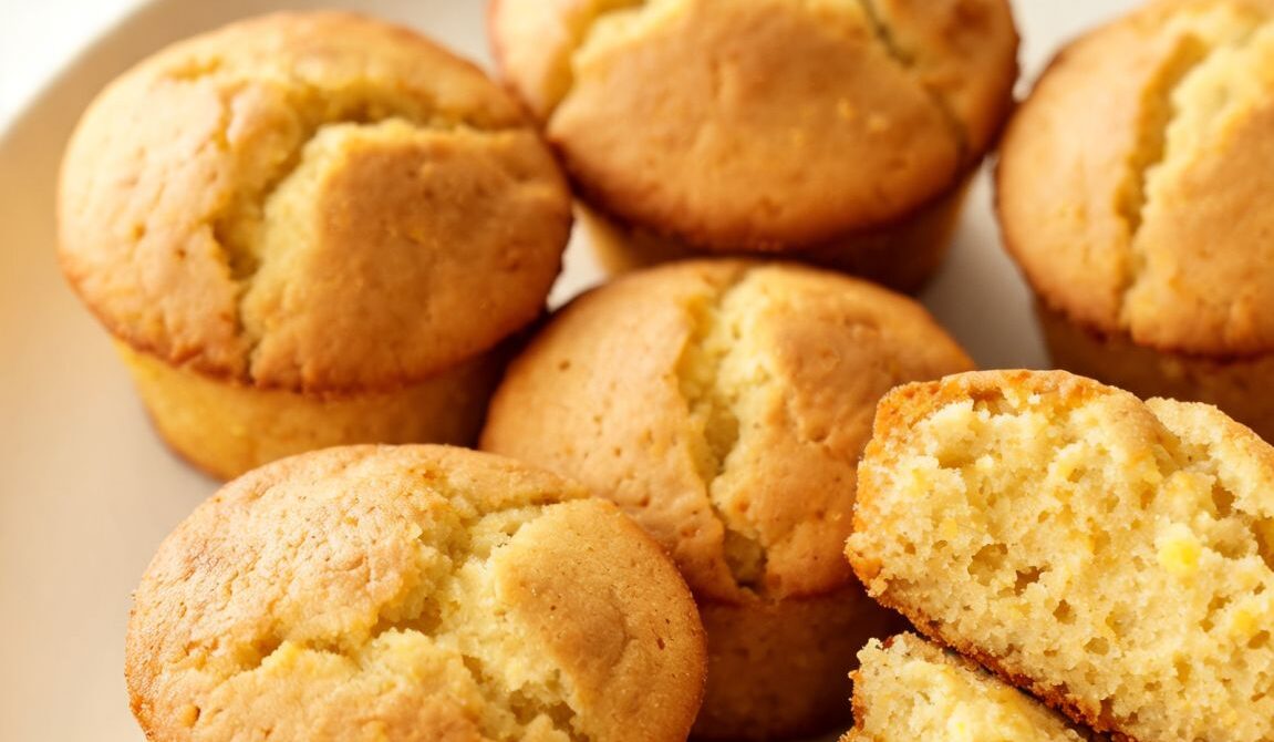 Honey Cornmeal Muffins