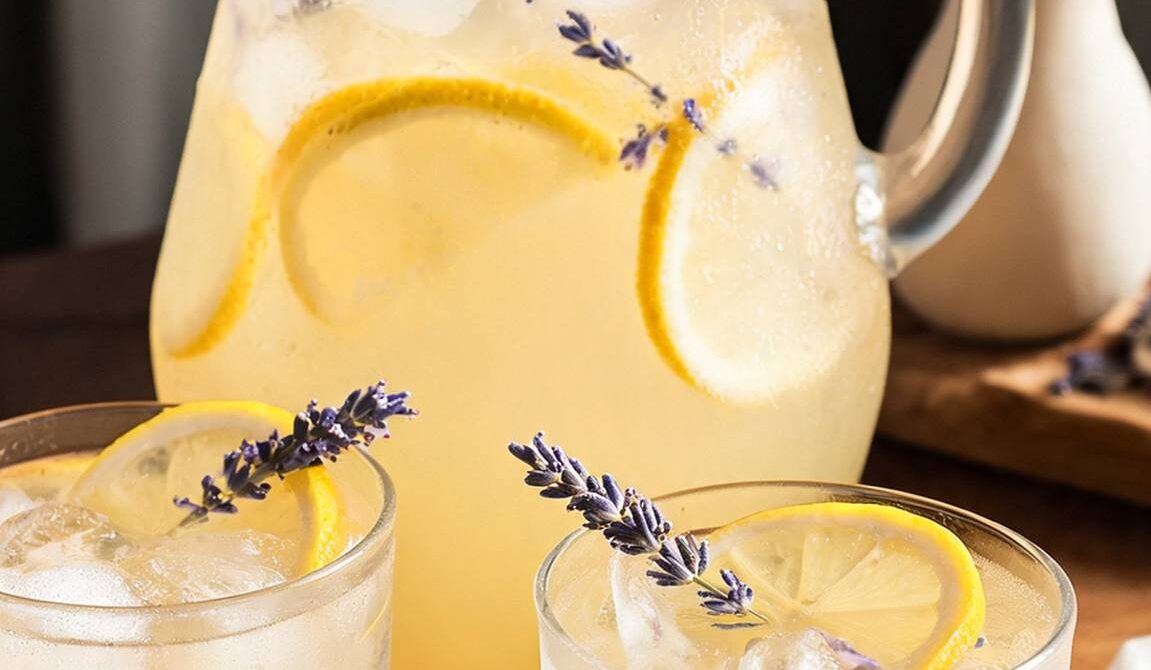 Honey Lavender Lemonade