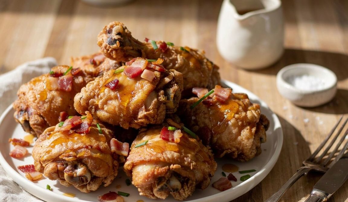 Maple Bacon Fried Chicken