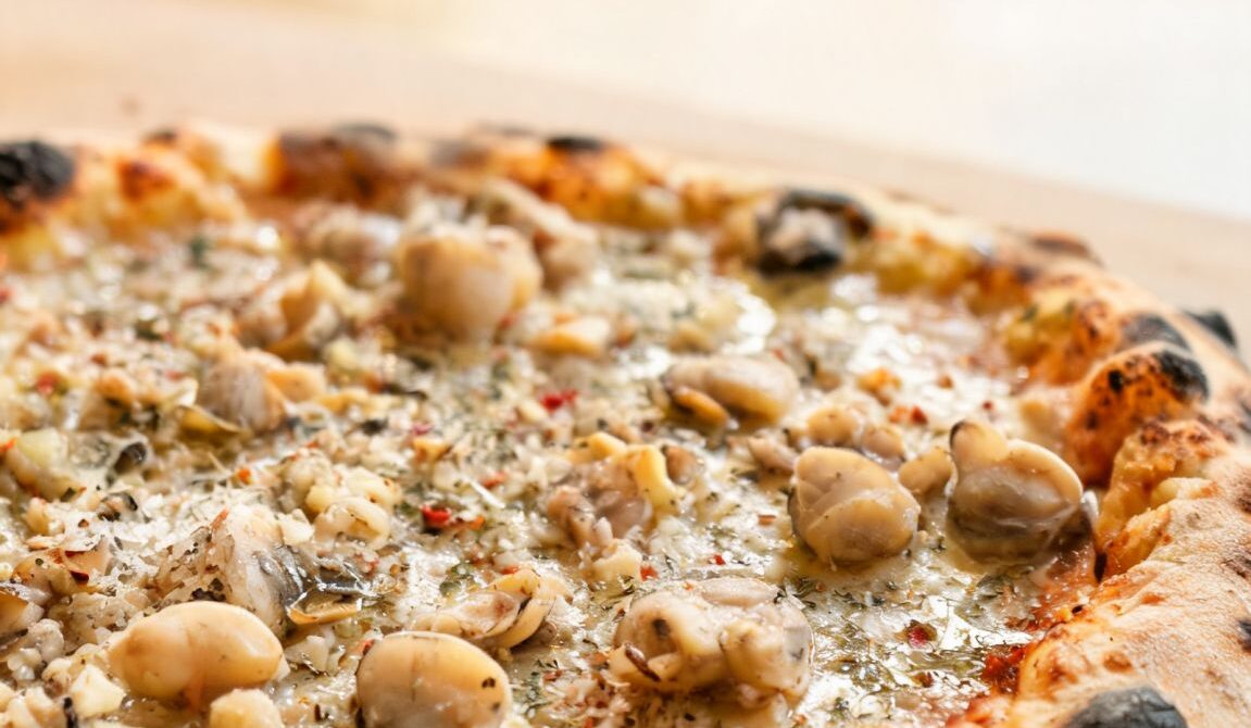 New Haven White Clam Pizza