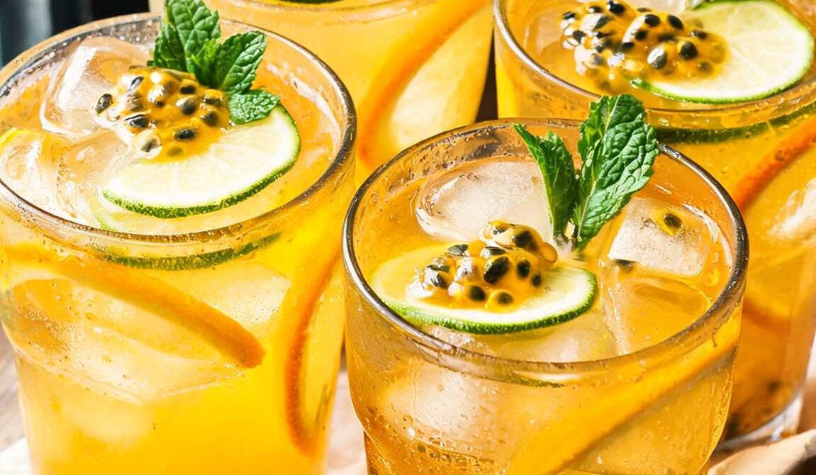 Passion Fruit Citrus Splash Drink