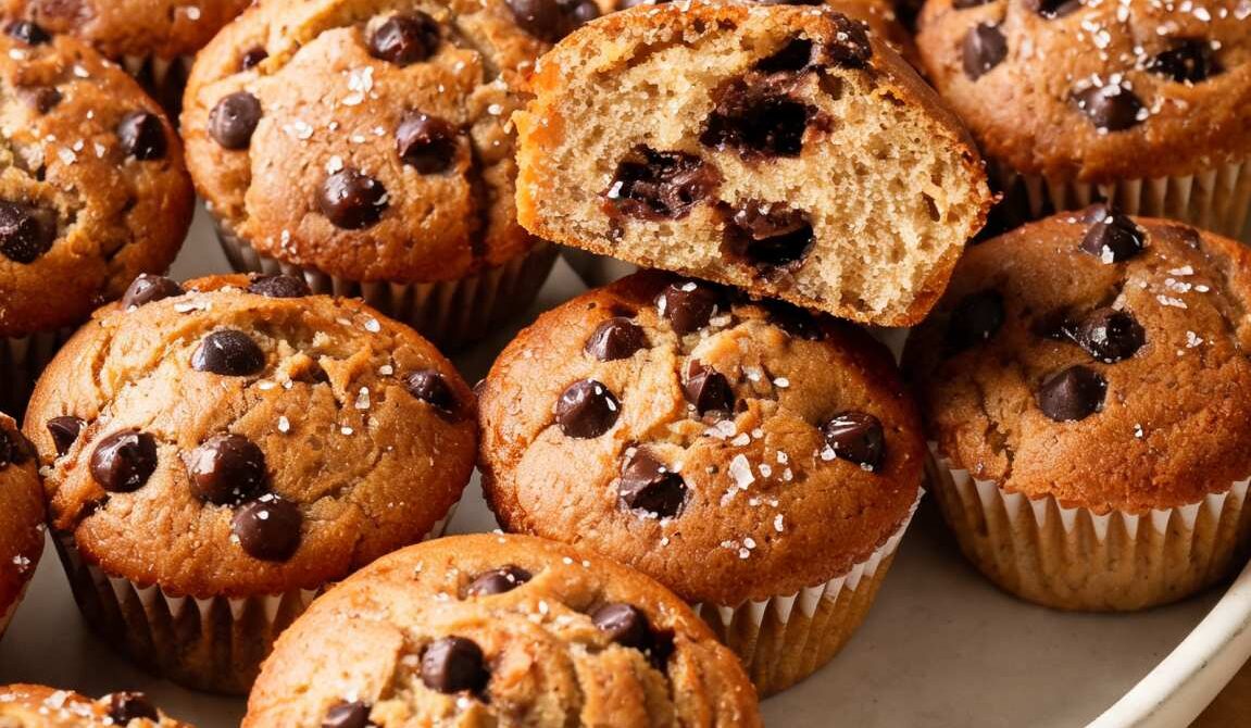 Peanut Butter Chocolate Chip Muffins