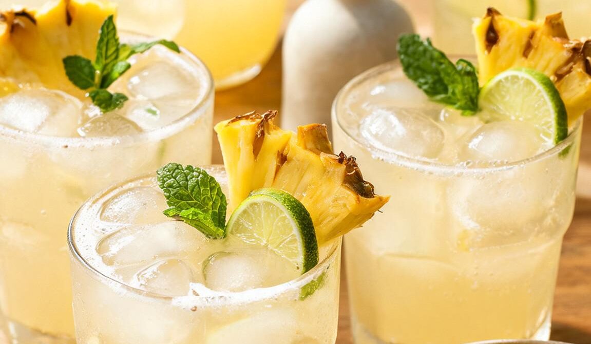 Refreshing Coconut Pineapple Agua Fresca
