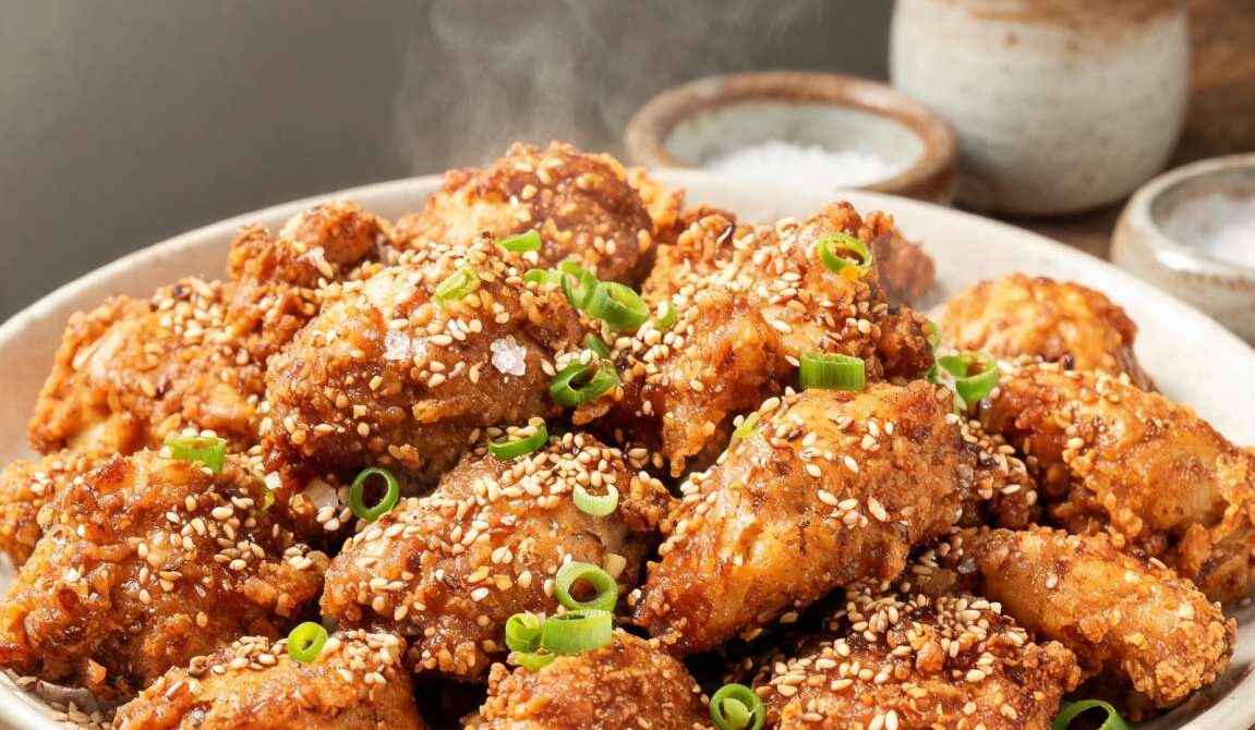 Sesame Ginger Fried Chicken