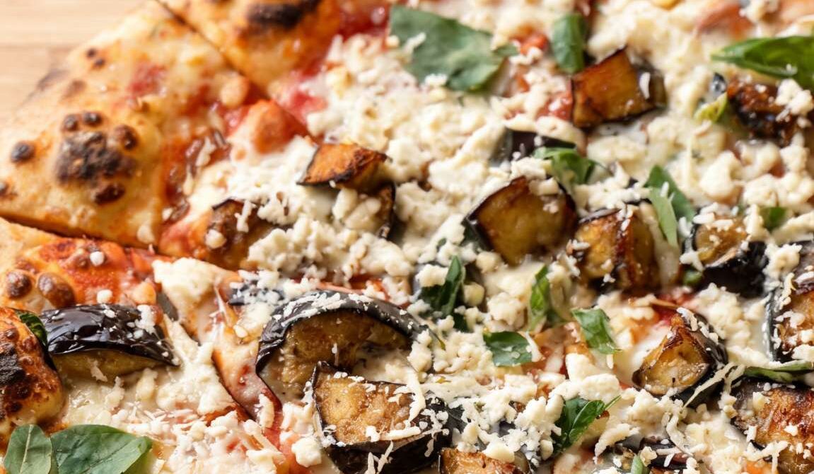 Sicilian Eggplant Pizza Alla Norma