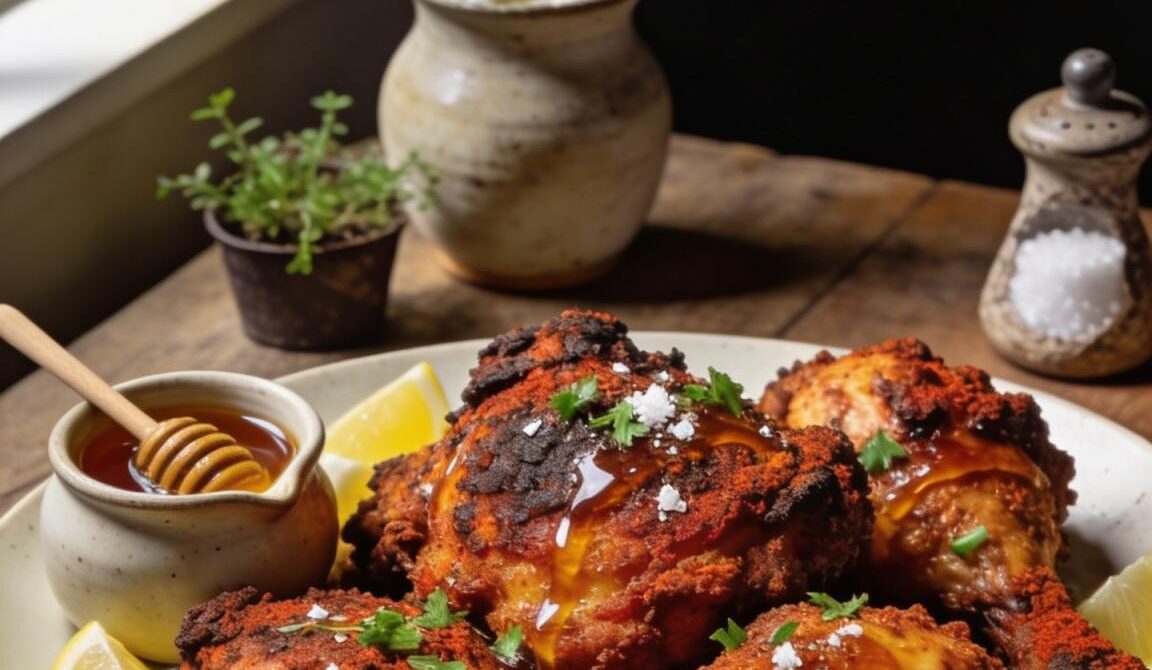 Smoked Paprika and Honey Fried Chicken