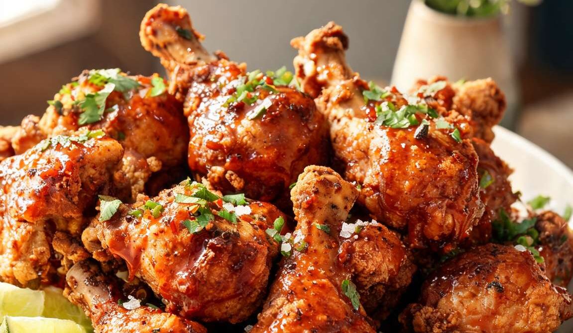 Smoky Chipotle Honey Fried Chicken