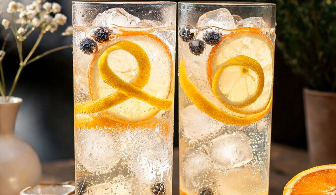 Sparkling Juniper Citrus Cooler
