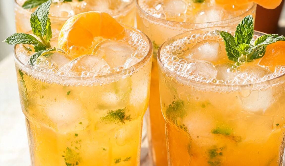 Sparkling Mandarin Mint Citrus Refresher