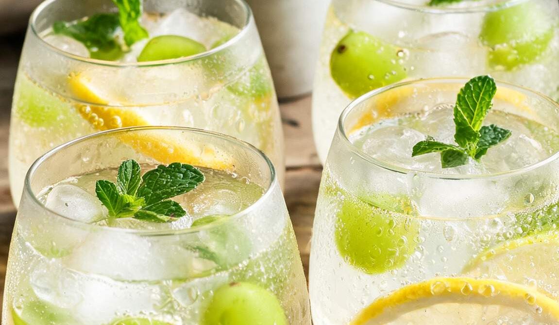 Sparkling White Grape Citrus Spritz